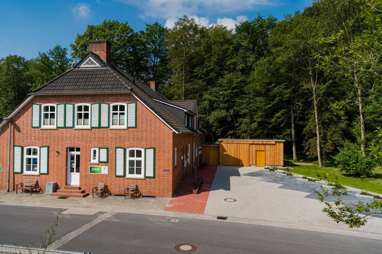 Ferienwohnungen Am Waldzoopark เลียร์ ภายนอก รูปภาพ